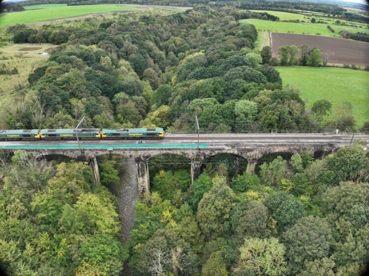 Disruption around Morpeth as Network Rail undertakes urgent repair work to Plessey Viaduct