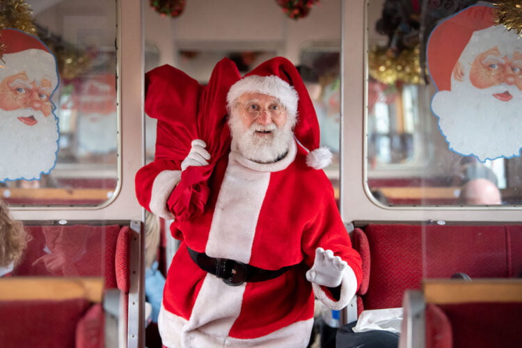 East Lancashire Railway Santa Special // Credit: ELR