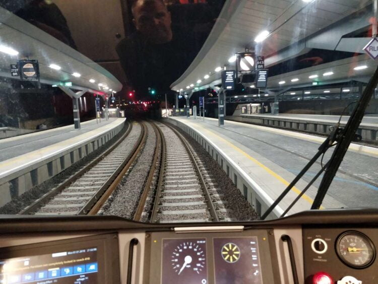 Train driver's view of digital signalling - Thameslink (1)