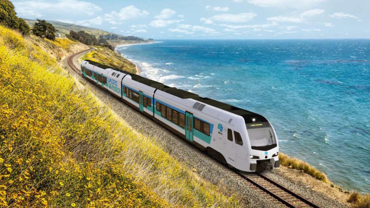 hydrogen trains for the State of California