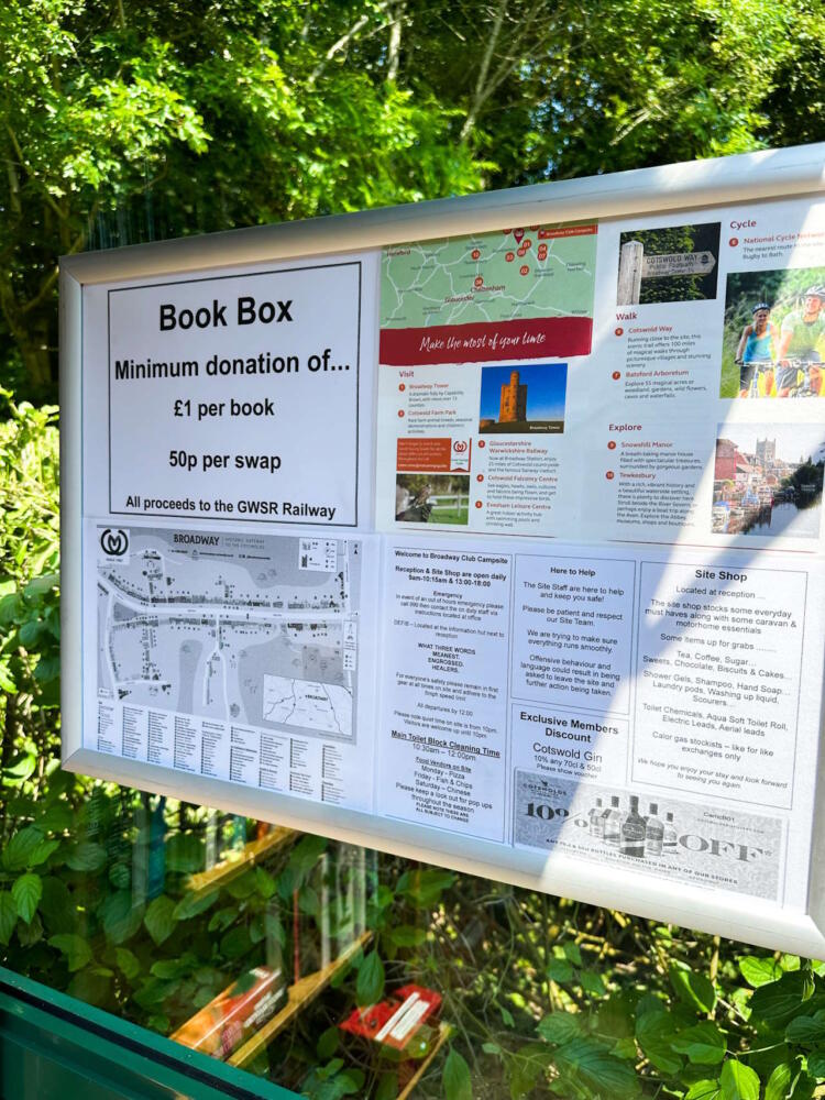 Book box signboard
