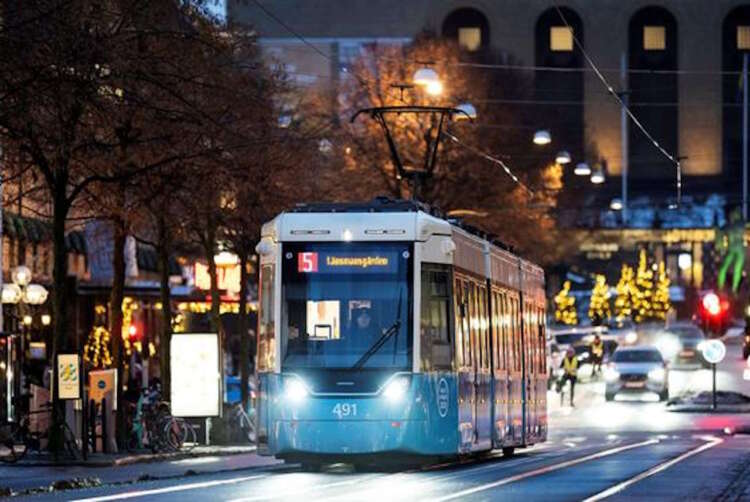 Flexity tram Gothenburg, Sweden
