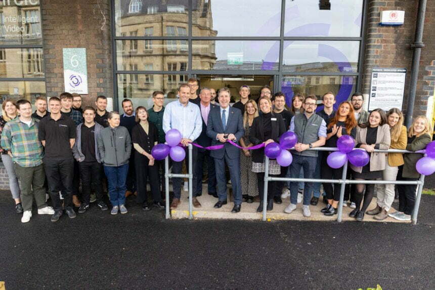 Mayor of the West of England Dan Norris opens One Big Circle's Bristol office