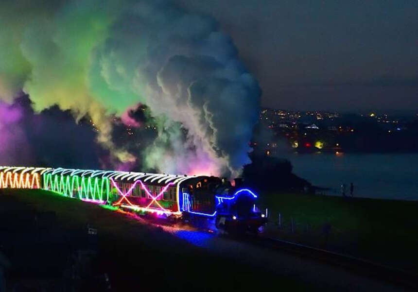 Dartmouth Steam Railway Train of Lights