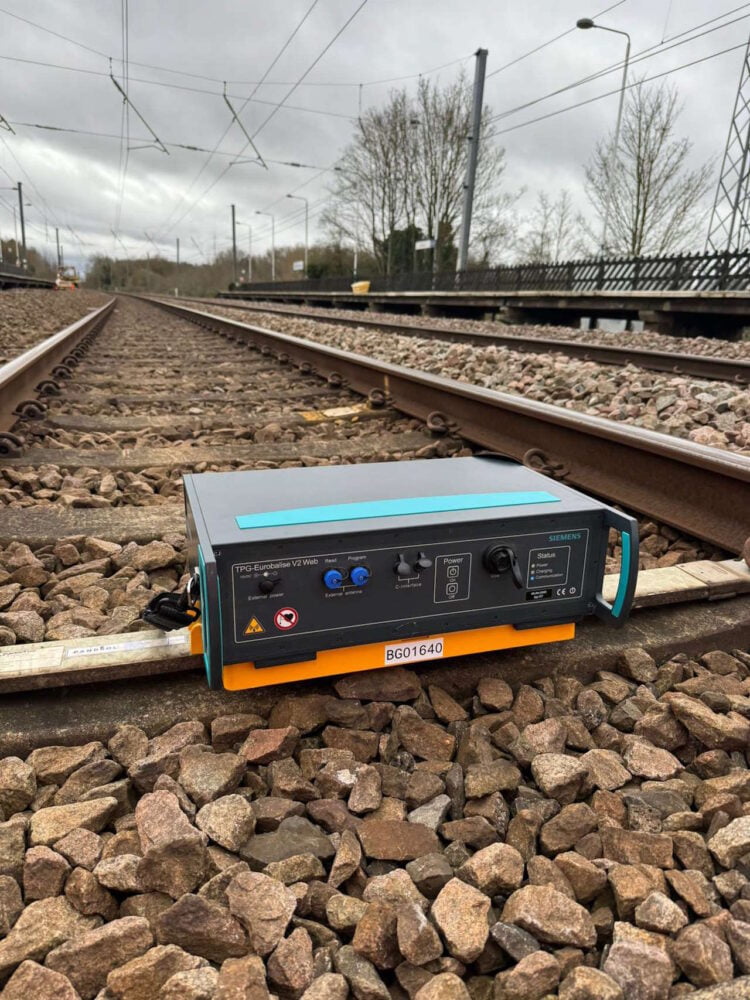 Test unit used during the East Coast Digital Programme installation. // Credit: Network Rail