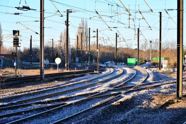 New tracks at York station. // Crdit: Network Rail