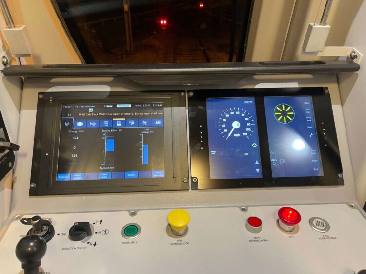 The latest version of ETCS on test