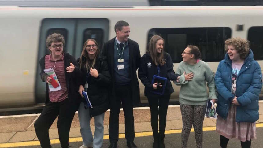 Try a Train: Southern Station Manager Simon Greenfield helps young disabled people learn to travel independently