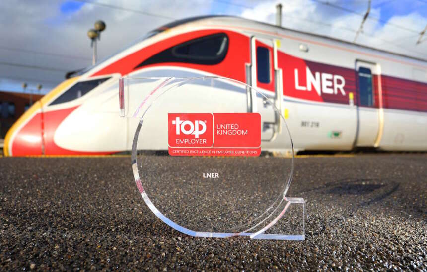 LNER Top Employer Award - still