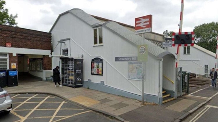 Strawberry Hill railway station British Transport Police