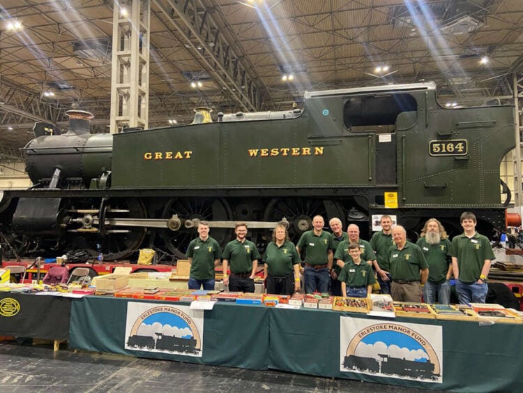 Large Prairie 5164 at the Warley Model Railway Club Show at the NEC. // Credit: Erlestoke Manor Fund