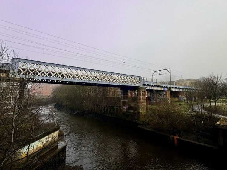 Kelvin Viaduct, Yorkhill Viaduct and Ferry Road Bridge, Partick, Glasgow