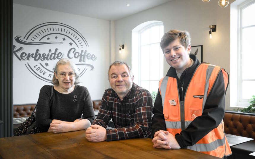 Kerbside Coffee opens at Hatfield station