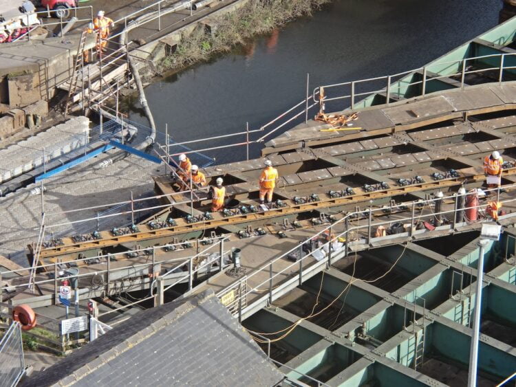 Major programme of work for Keadby sliding bridge