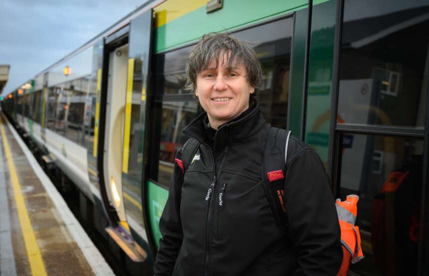 Wioletta is urging more women to enter the world of rail through an apprenticeship