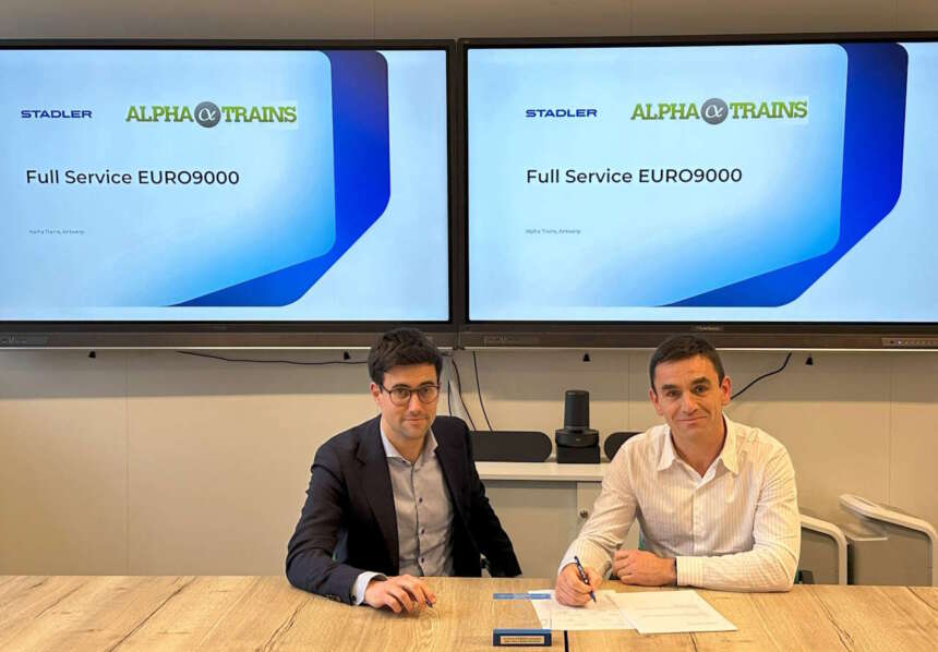 Alpha Trains and Stadler Contract Signing
