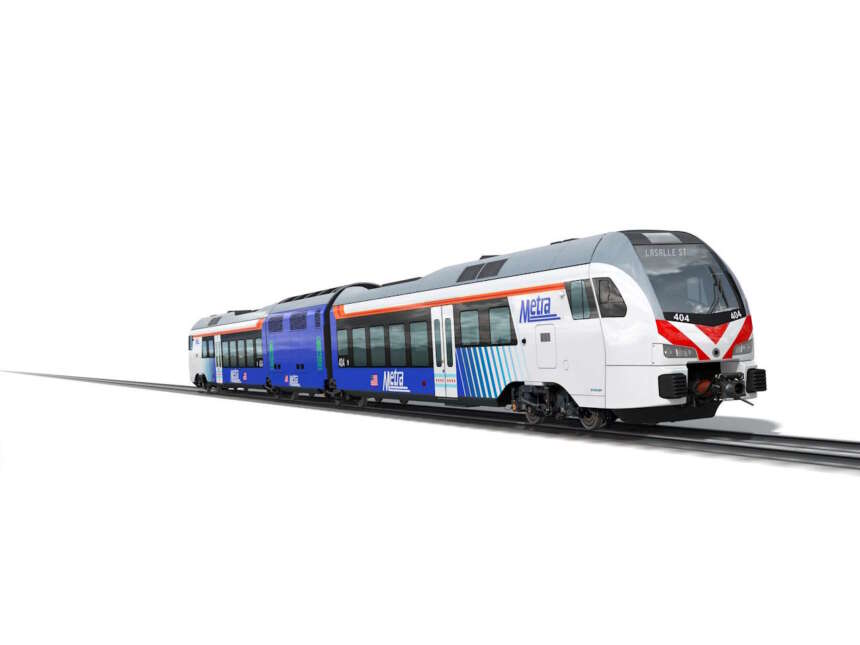 New battery electric trains for Metra