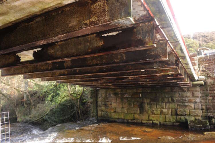 Bridge 27A Deteriorated Structure