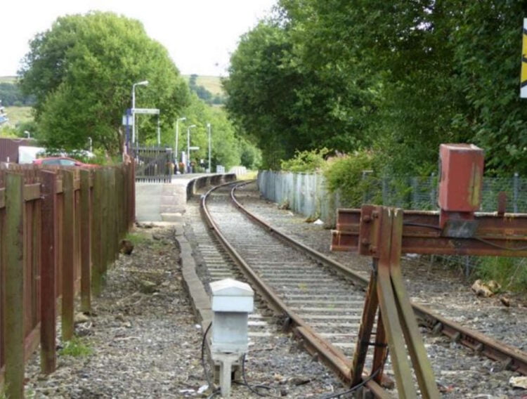 Current limit of the line at Colne