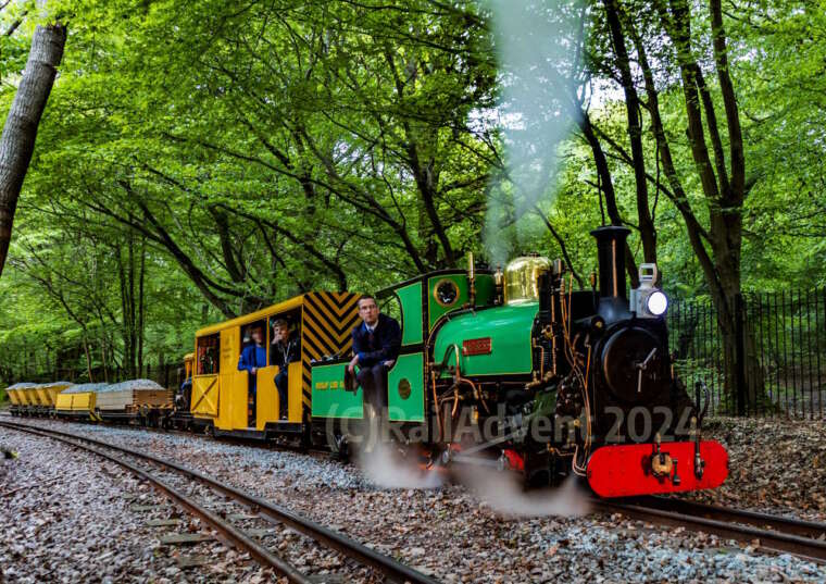 Mad Bess and the P-Way Train, Ruislip Lido Railway
