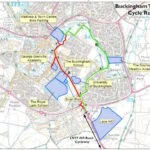 Possible alignment of Buckingham cycleway