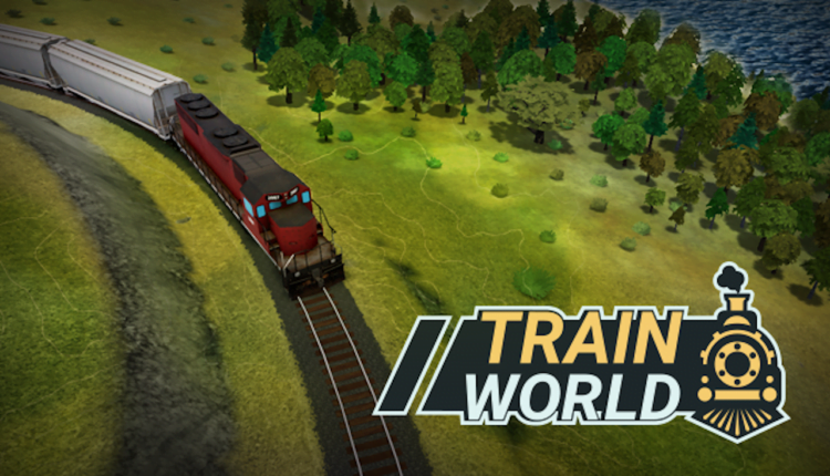 Train World freight train. // Credit: Turn Point Games