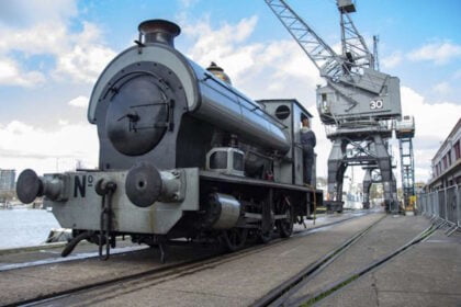 M Shed Train and Crane driving experiences. // Credit: Bristol Museums