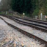 Embankment issues on the line between Tonbridge and Redhill