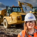 Leoni Moore is one of six hundred people that have passed through the Skills Hubs for work on HS2 - HS2 Ltd