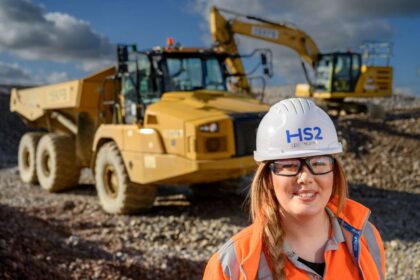 Leoni Moore is one of six hundred people that have passed through the Skills Hubs for work on HS2 - HS2 Ltd