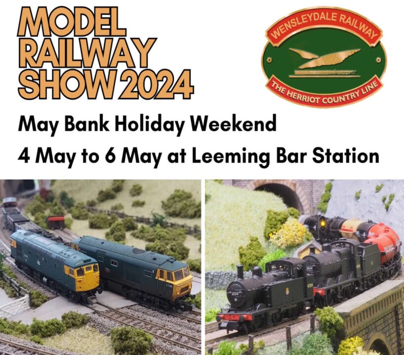 Model Railway Show 2024. // Credit: Wensleydale Railway
