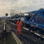 Network Rail will be replacing track at Wallers Ash between Winchester and Micheldever - Network Rail
