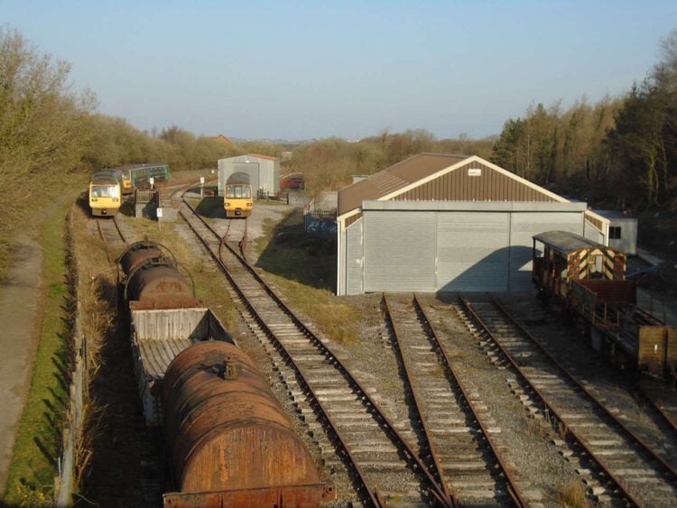 Llanelli & Mynydd Mawr Railway site at Cynheidre. 
