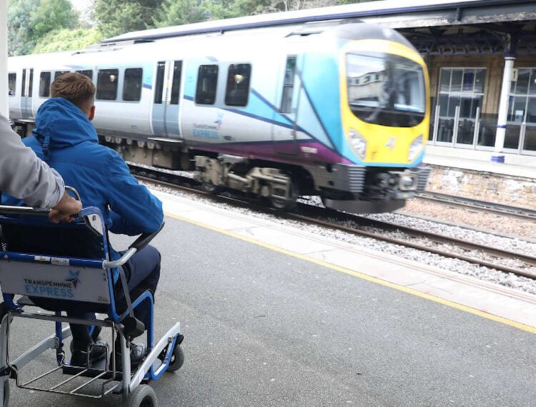 Accessible travel on TransPennine Express. // Credit: TransPennine Express 