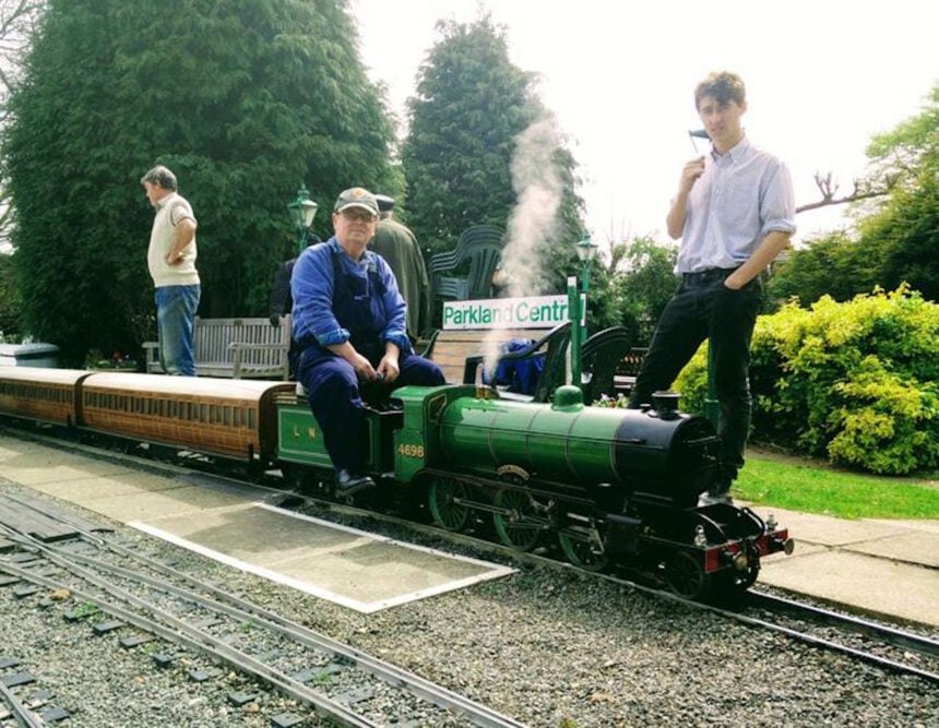 Miniature railway at Walsall Arboretum. // Credit: Walsall Councl