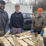Year in industry students creating 'Bug Hotels' - Northern