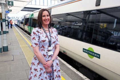 Dr Danielle Eaton, Govia Thameslink Railway Chief Medical Officer. // Credit: Govia Thameslink Railway