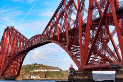 Once-in-a-lifetime rail experience tour of the Forth Bridge. // Credit: Rail Benefit Fund