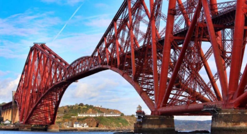 Once-in-a-lifetime rail experience tour of the Forth Bridge. // Credit: Rail Benefit Fund