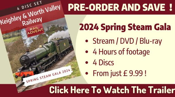 Keighley & Worth Valley 2024 Spring Steam Gala