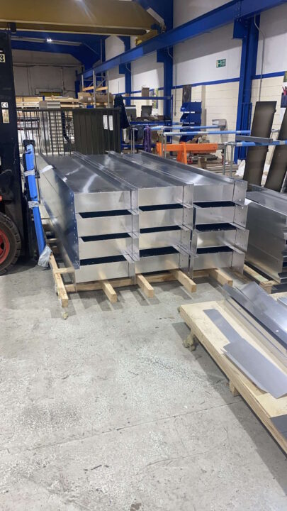 Modular aluminium panels