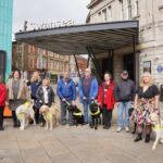 Guide Dogs Cymru meeting with TfW Travel Companions. // Credit: Transport for Wales