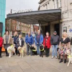 Guide Dogs Cymru meeting with TfW Travel Companions. // Credit: Transport for Wales